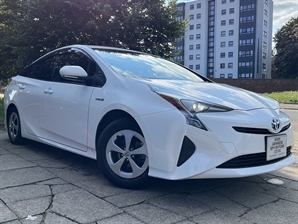2017 TOYOTA PRIUS 1.8L White Petrol Hybrid Electric Automatic 5 Seater 5 Door