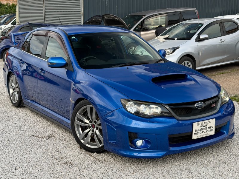 2014 Subaru WRX STI GVB EJ20 2L Turbo 4WD 6-Speed Manual Red Top 5 Seater Fresh Import Blue